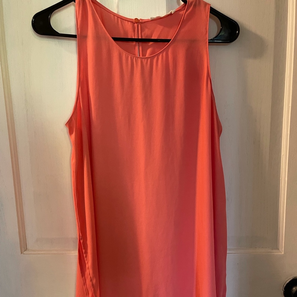Lush pink tank top